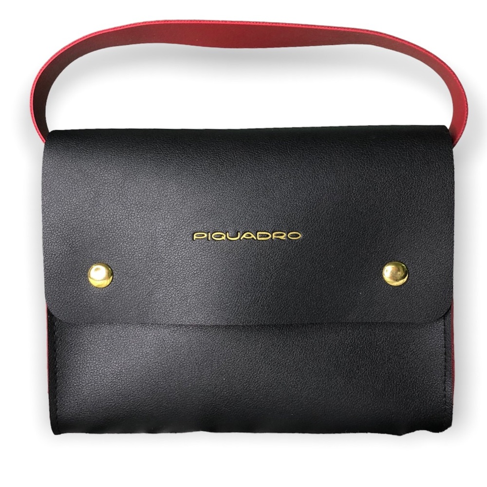 NWOT Piquadro for Collistar Black Bag